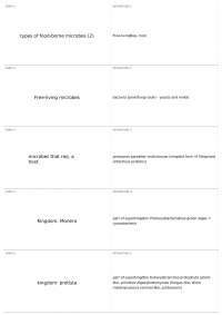 Quiz 1 | FSC 440 - Food Microbiology