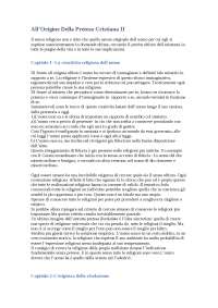 All’origine della pretesa cristiana ii