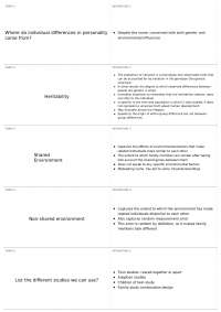 Genetics & Environment's Impact on Personality: Heritability & Research Methods