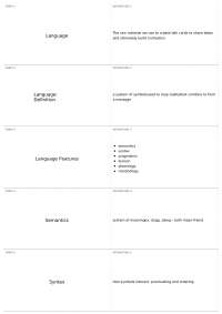 COM 100 Exam 1 | MGT 409 - Business Pol & Strategic Mgt