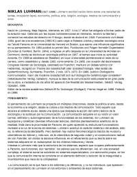 Sociología Contemporánea UNAM: niklas luhman, Pierre Bourdeau, Harold Garfinkel