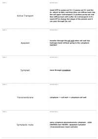 Biology of Water Transport and Nutrient Uptake in Plants