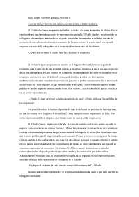 Prácticas Empresariales: Casos de Colaboradores y Derecho de Marcas - Prof. Parga