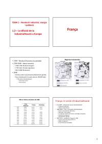 La Industrialización en Europa: El primer círculo (Francia, Alemania y Bélgica) - Prof. Pa