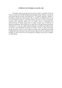 A Influência das Tecnologias no Nosso Dia-a-Dia: Uma Análise da Importância e dos Riscos