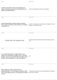 Final Exam | BIOL 1108 - Principles of Biology II - Docsity