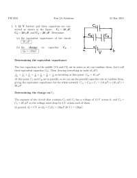 Exam 2 Form A Solutions - Physics II | PH 2223 - Docsity