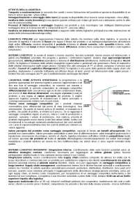 Logistica e Trasporti: Analisi dei Sistemi di Trasporto e Stoccaggio