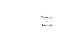 Livro tecnologia na irrigação