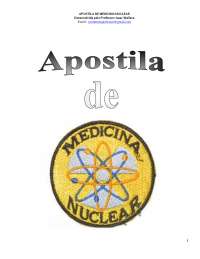 Apostila de medicina nuclear 2014