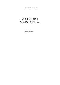 Mihail Bulgakov: Majstor i margarita pdf
