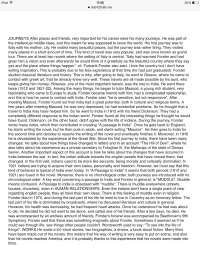 Summary Edward Morgan Forster