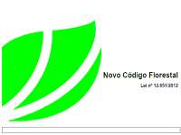 Código Florestal: Princípios e Normas para Preservação e Uso Sustentável das Florestas