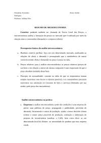 Resumo de Microeconomia