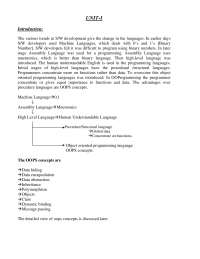 Ooad notes