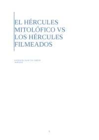 EL HÉRCULES MITOLÓFICO VS LOS HÉRCULES FILMEADOS