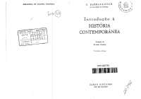 BARRACLOUGH, G-Introdução a História Contemporâne-Texto