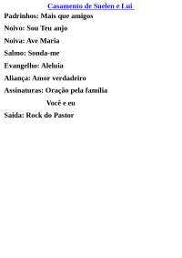 Casamento 