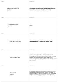 Fin338 | FIN 338 - Money and Capital Markets