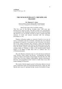 24 iqbal lec the muslim intellecttriumph and tragedy