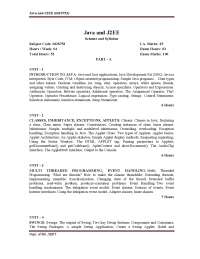 Java notes (sjbit)(vtuplanet.com)