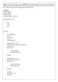 Ada lab programs
