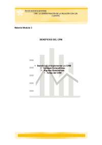 BENEFICIOS DEL CRM