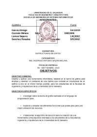 Avance estructuras de datos gráfos