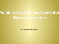 Administração de medicamentos