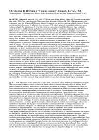 Christopher R. Browning, “Uomini comuni - Docsity
