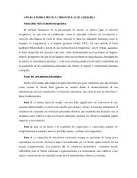 Humanismo relacion terapeutica y cambio.