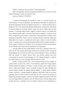 Ensaio sobre plantation escravista na grande propriedade rural escravista nas colônias inglesas e francesas do Caribe e da América do Norte