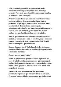 Uma Chamada para a Ação: Bloqueando Recursos Naturais do Brasil