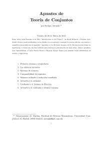 Teoría de conjuntos