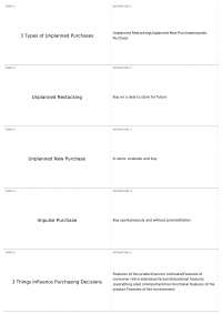 Exam 3 Slides 8-10 | MKTG 4204 - Consumer Behavior - Docsity