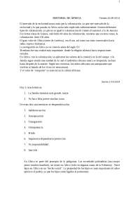 Historia de África 2014-15