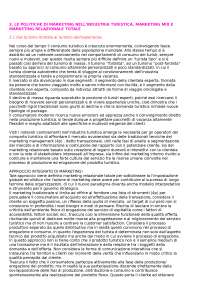 Marketing Turistico: Distretti Turistici, Destination Branding e Sostenibilità