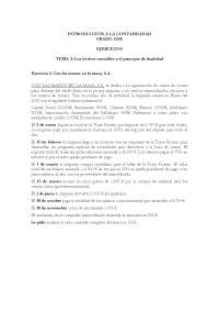 Ejercicios tema 3 - Ejercicios de Contabilidad Financiera - Docsity