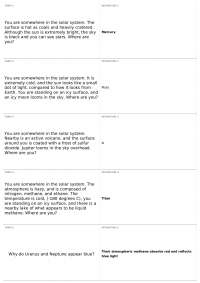 Final Exam For Visions Of The Universe Isp 205 Docsity