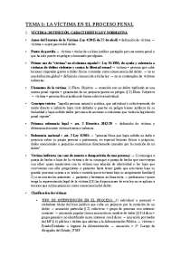 resumenes víctima y proceso penal
