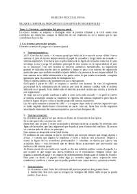 Derecho Procesal Penal - Apuntes de Derecho Procesal Penal - Docsity