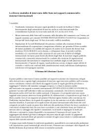 Diritto degli scambi internazionali