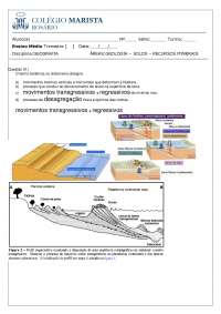 EXERCÍCIOS - GEOLOGIA - SOLO - MINERAIS respostas em vermelho