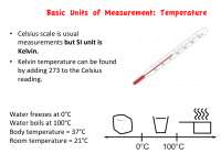 Basic Units of Measurement - Preparatory Chemistry - Notes | CHEM 101 ...