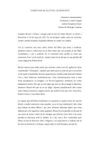 resum llibre Quim Monzó "Guadalajara"