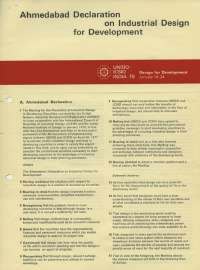 Ahmadabad design declaration