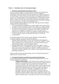 Introducción a la neuropsicología