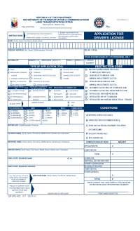Dotc lto form 21