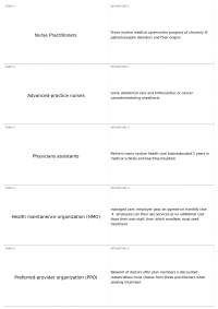 , Nociception