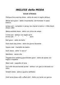 Noun strings - Docsity